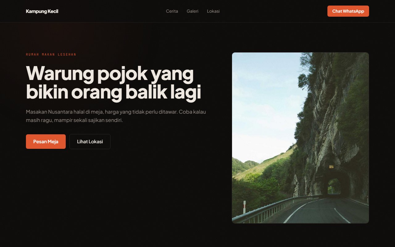 Kampung Kecil Cikarang