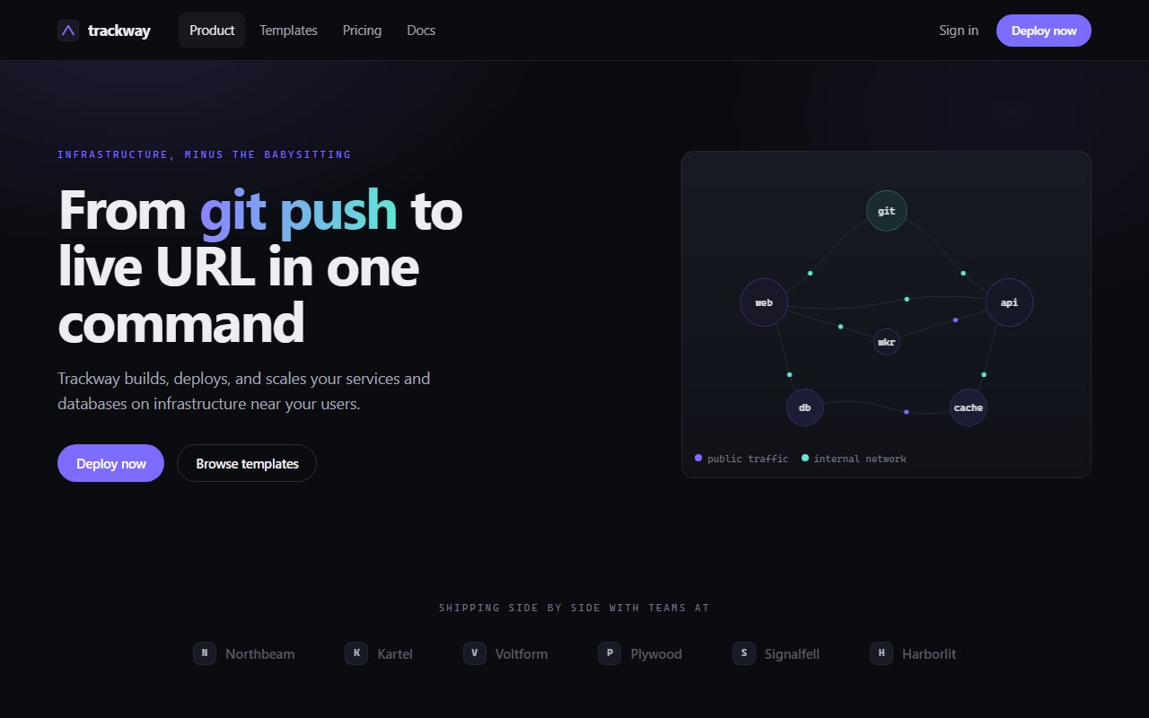 Trackway Cloud Platform